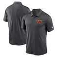 thumbnail image 1 of Men's Nike Anthracite Washington Commanders Franchise Performance Polo, 1 of 3