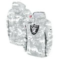 thumbnail image 1 of Men's Nike Arctic Camo Las Vegas Raiders 2024 Salute to Service Club Fleece Pullover Hoodie, 1 of 3