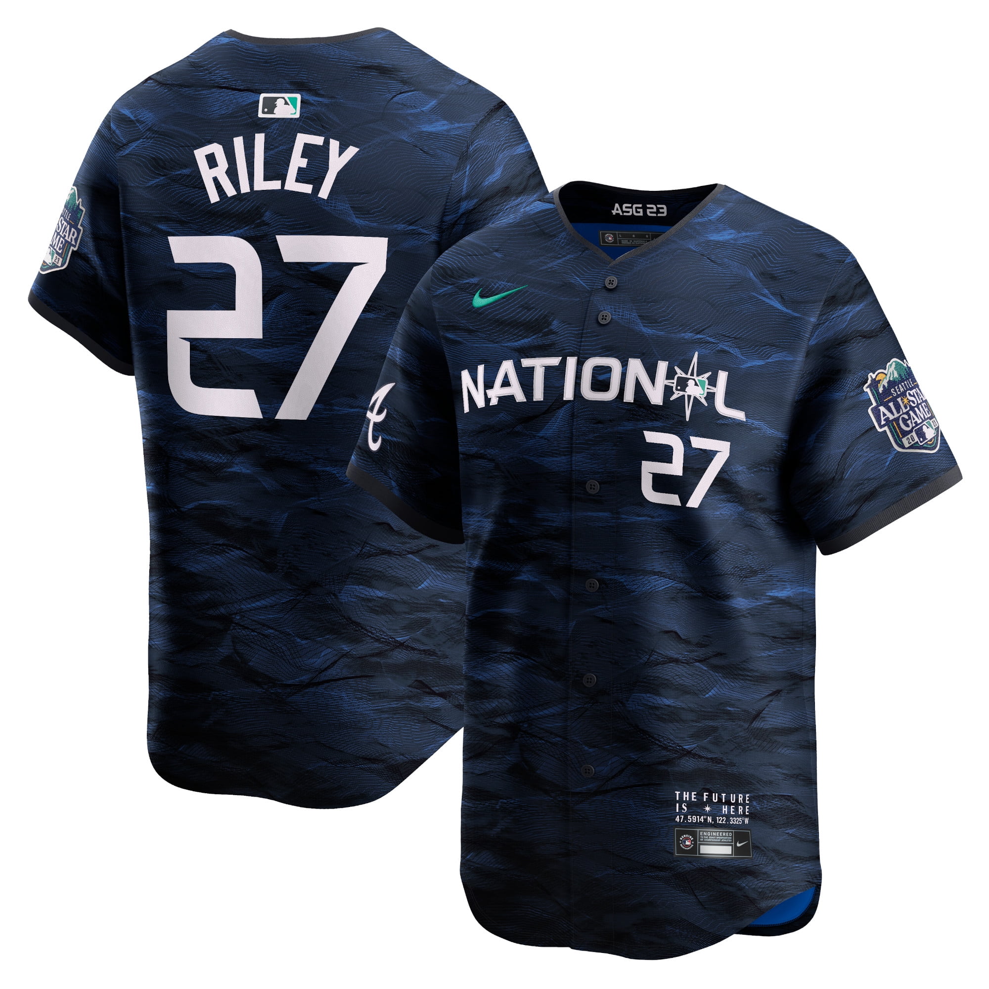 Men's Nike Royal National League 2023 MLB All-Star Game Limited Jersey, 4XL