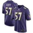 thumbnail image 1 of Men's Nike Bart Scott Purple Baltimore Ravens Game Retired Player Jersey, 1 of 3