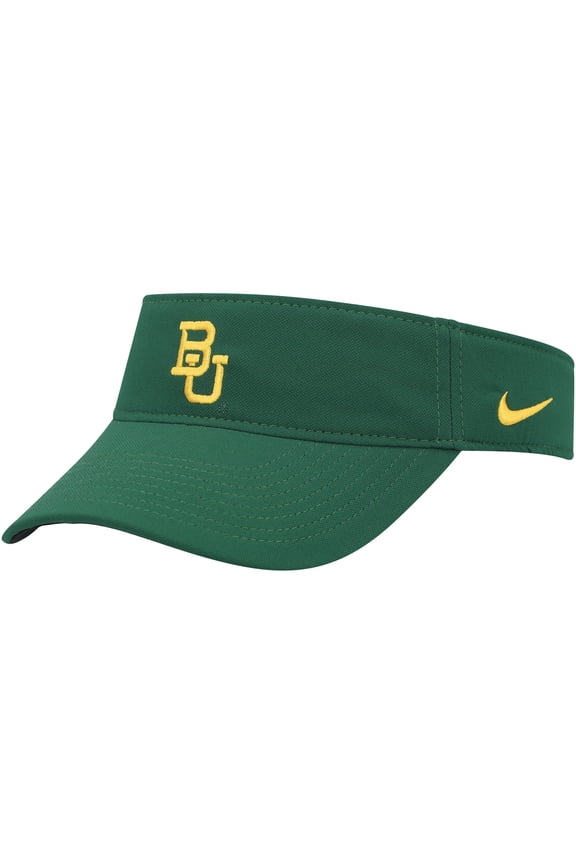 Men's Nike Baylor Bears Green Sideline Performance Visor
