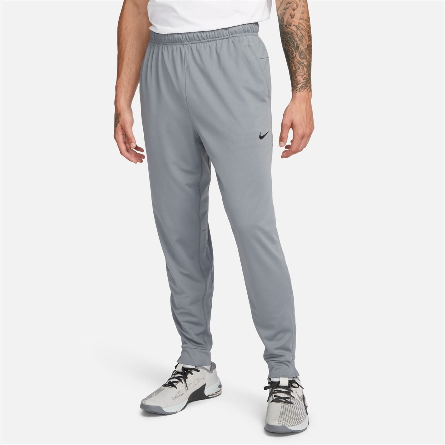 Men s Nike Big Tall Totality Dri FIT Tapered Versatile Pants Smoke Grey Large Tall
