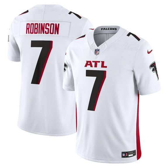 Men's Nike Bijan Robinson White Atlanta Falcons Vapor F.U.S.E. Limited Jersey
