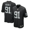 thumbnail image 1 of Men's Nike Bilal Nichols Black Las Vegas Raiders Game Player Jersey, 1 of 4