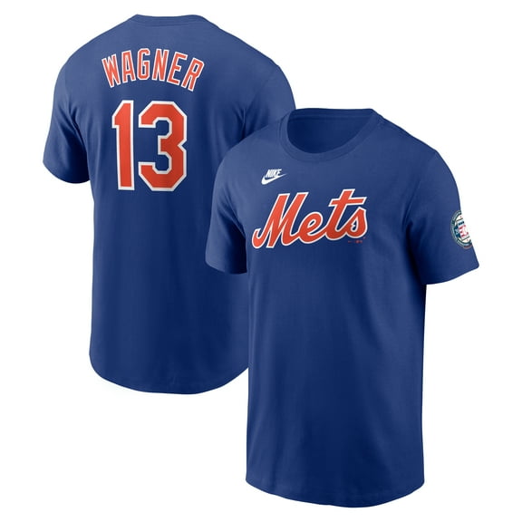 Men's Nike Billy Wagner Royal New York Mets 2025 National Baseball Hall of Fame Name & Number T-Shirt