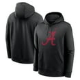 thumbnail image 1 of Men's Nike Black Alabama Crimson Tide Primetime Club Fleece Pullover Hoodie, 1 of 3