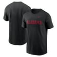thumbnail image 1 of Men's Nike Black Alabama Crimson Tide Primetime Wordmark T-Shirt, 1 of 3