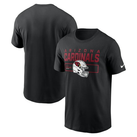 Men's Nike Black Arizona Cardinals Primetime Helmet Essential T-Shirt