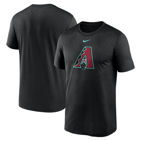 Men's Nike  Black Arizona Diamondbacks Legend Fuse Large Logo Dri-FIT T-Shirt