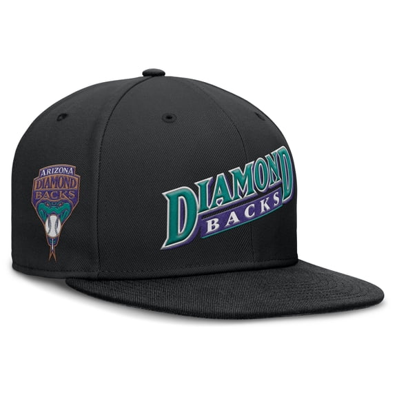 Men's Nike Black Arizona Diamondbacks True Performance Fitted Hat