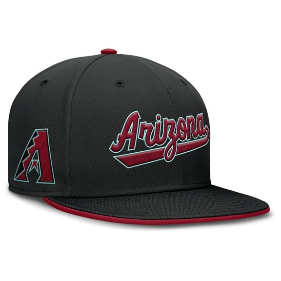 Men's Nike Black Arizona Diamondbacks True Performance Fitted Hat