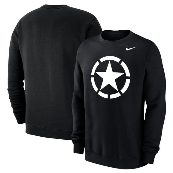 Men's Nike Black Army Black Knights 2024 Rivalry Collection  Club Fleece Sweatshirt