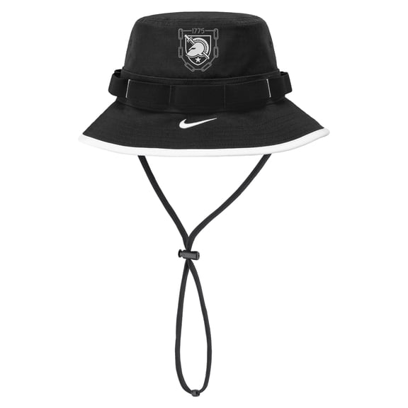 Men's Nike  Black Army Black Knights Army 250 Collection Boonie Dri-FIT Bucket Hat