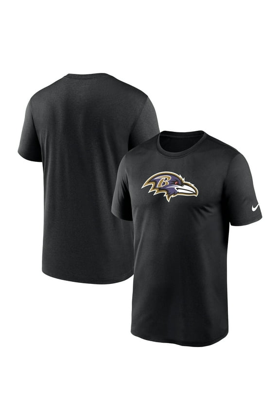 Men's Nike Black Baltimore Ravens Primetime Legend Logo Performance T-Shirt