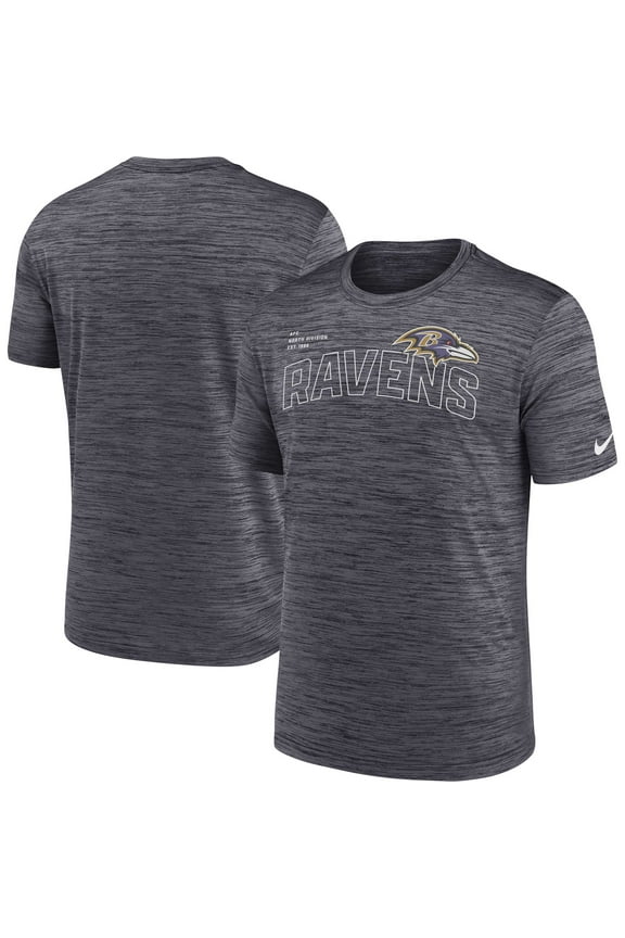 Men's Nike Black Baltimore Ravens Velocity Arch Performance T-Shirt