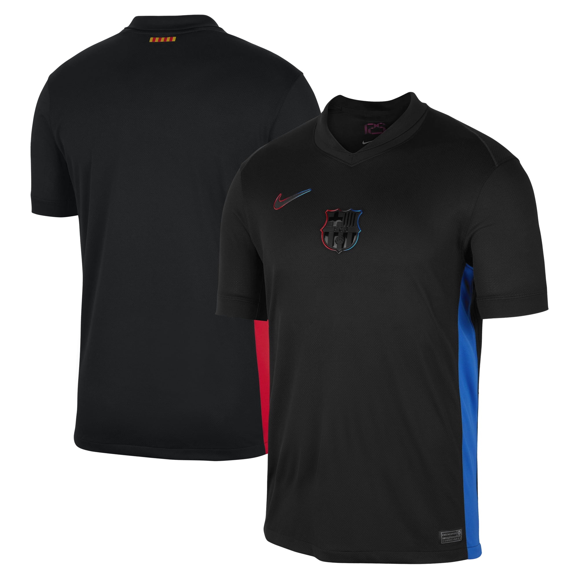 Men's Nike Black Barcelona 2024/25 Away Replica Jersey - Walmart.com
