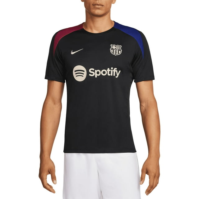 Men's Nike Black Barcelona 2024/25 Strike Performance Top