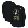 thumbnail image 1 of Men's Nike Black Boston Celtics 18-Time NBA Finals Champions Locker Room Long Sleeve T-Shirt, 1 of 3