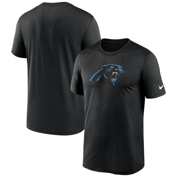 Men's Nike Black Carolina Panthers Primetime Legend Logo Performance T-Shirt