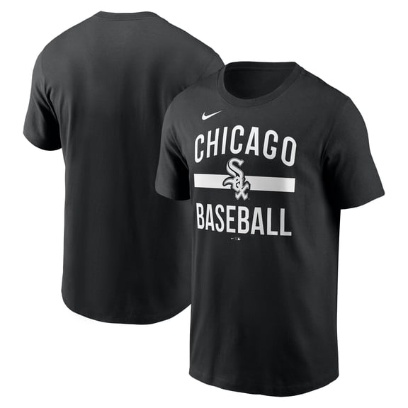 Men's Nike  Black Chicago White Sox Arched T-Shirt