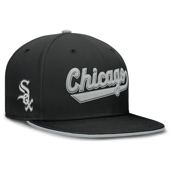 Men's Nike Black Chicago White Sox True Dri-FIT Fitted Hat