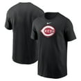thumbnail image 1 of Men's Nike Black Cincinnati Reds Fuse Large Logo T-Shirt, 1 of 3