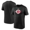 thumbnail image 1 of Men's Nike  Black Cincinnati Reds Legend Fuse Large Logo Dri-FIT T-Shirt, 1 of 3