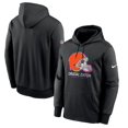 thumbnail image 1 of Men's Nike Black Cleveland Browns 2024 NFL Crucial Catch Performance Fleece Pullover Hoodie, 1 of 3