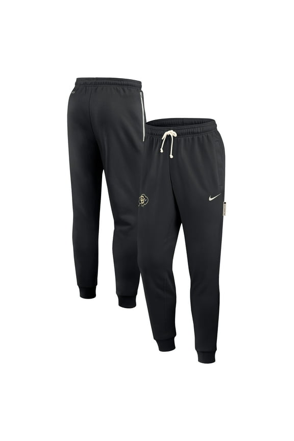 Men's Nike Black Colorado Buffaloes 2025 Sideline Standard Issue Dri-FIT Taper Sweatpants