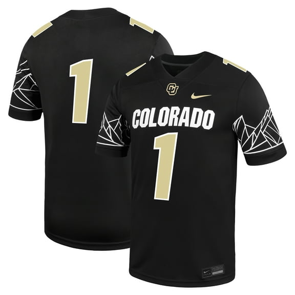 Men's Nike Black Colorado Buffaloes Untouchable Game Jersey