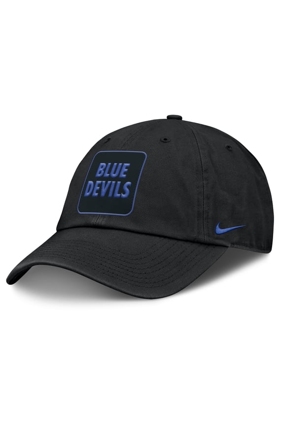 Men's Nike Black Duke Blue Devils Local Club Adjustable Hat