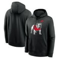 thumbnail image 1 of Men's Nike Black Georgia Bulldogs Legacy Logo Club Fleece Pullover Hoodie, 1 of 3