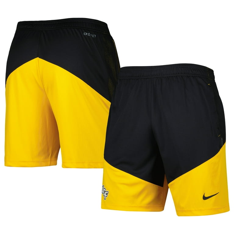 Nike black and gold shorts new arrivals