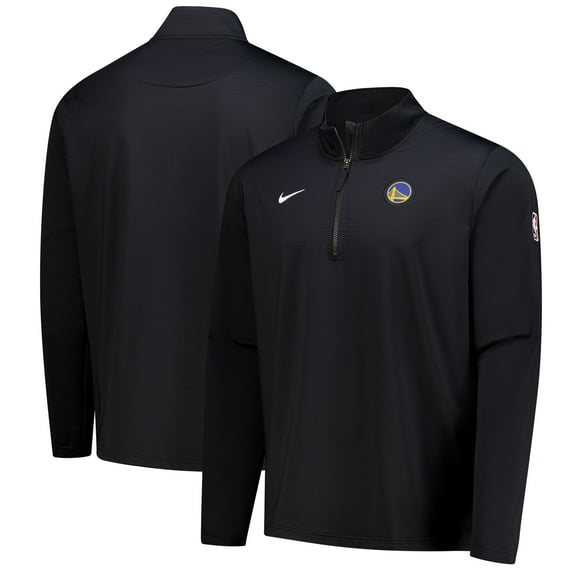 Men's Nike Black Golden State Warriors 2024/25 Courtside Performance Half-Zip Top