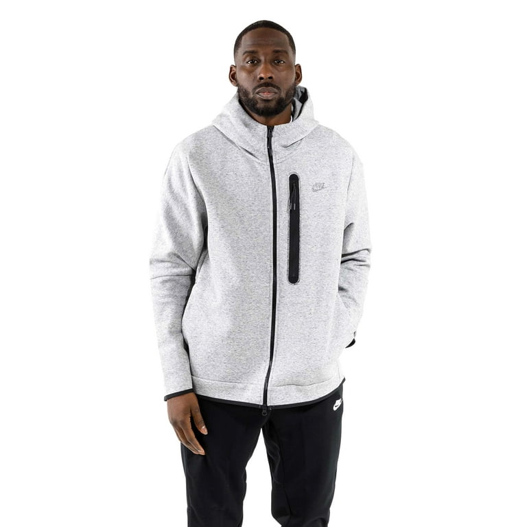 Mens nike tech fleece hoodie grey new arrivals