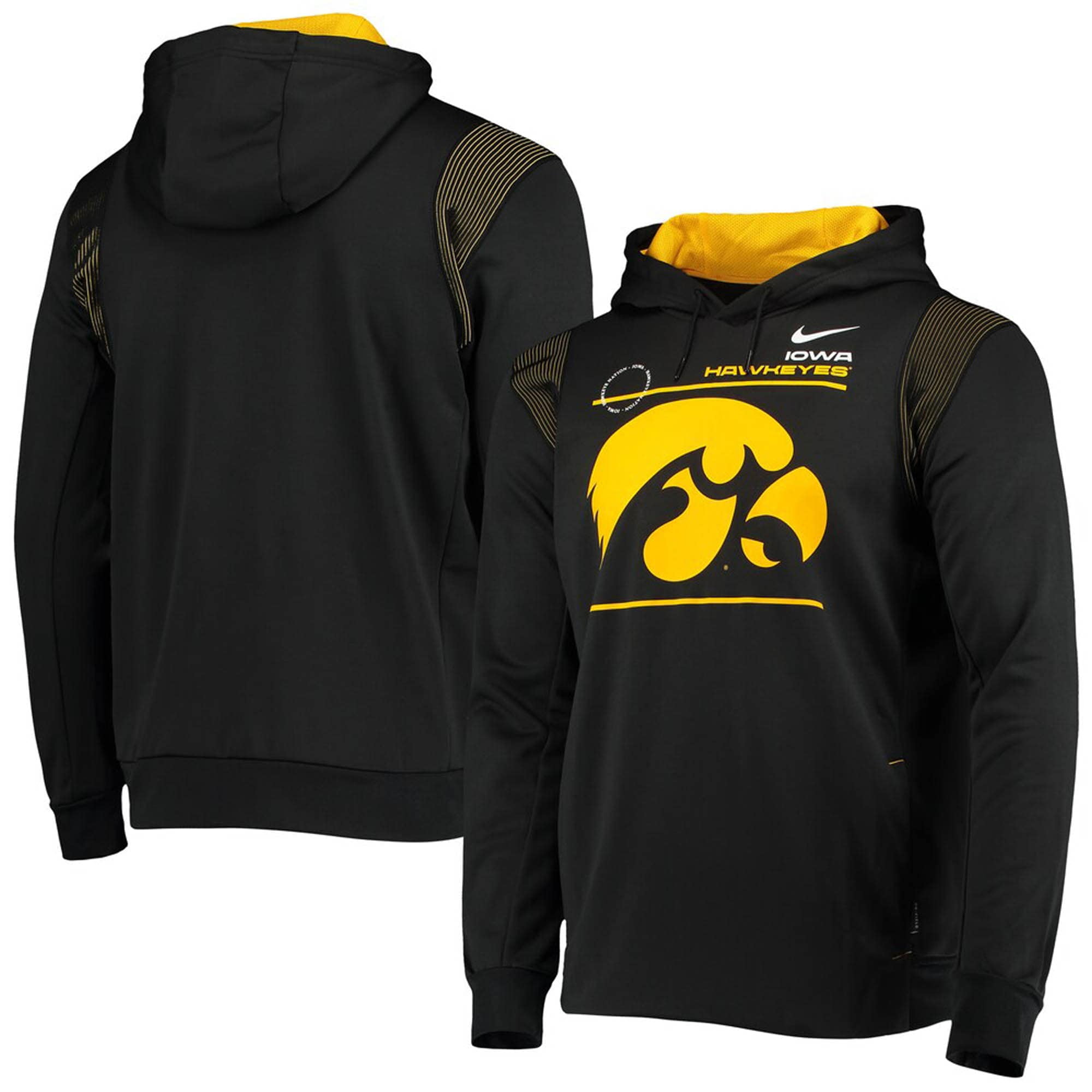 Men s Nike Black Iowa Hawkeyes 2021 Team Sideline Performance