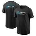 thumbnail image 1 of Men's Nike Black Jacksonville Jaguars Outline T-Shirt, 1 of 3
