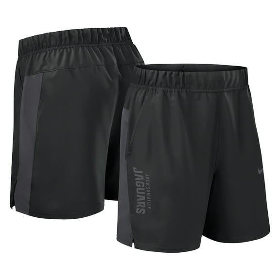 Men's Nike Black Jacksonville Jaguars Woven Victory Dri-FIT Shorts