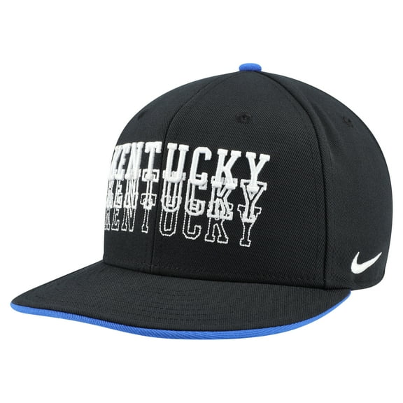 Men's Nike Black Kentucky Wildcats True Primetime Performance Fitted Hat