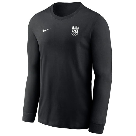 Men's Nike  Black LA28 Summer Olympics Legend Dri-FIT Long Sleeve T-Shirt