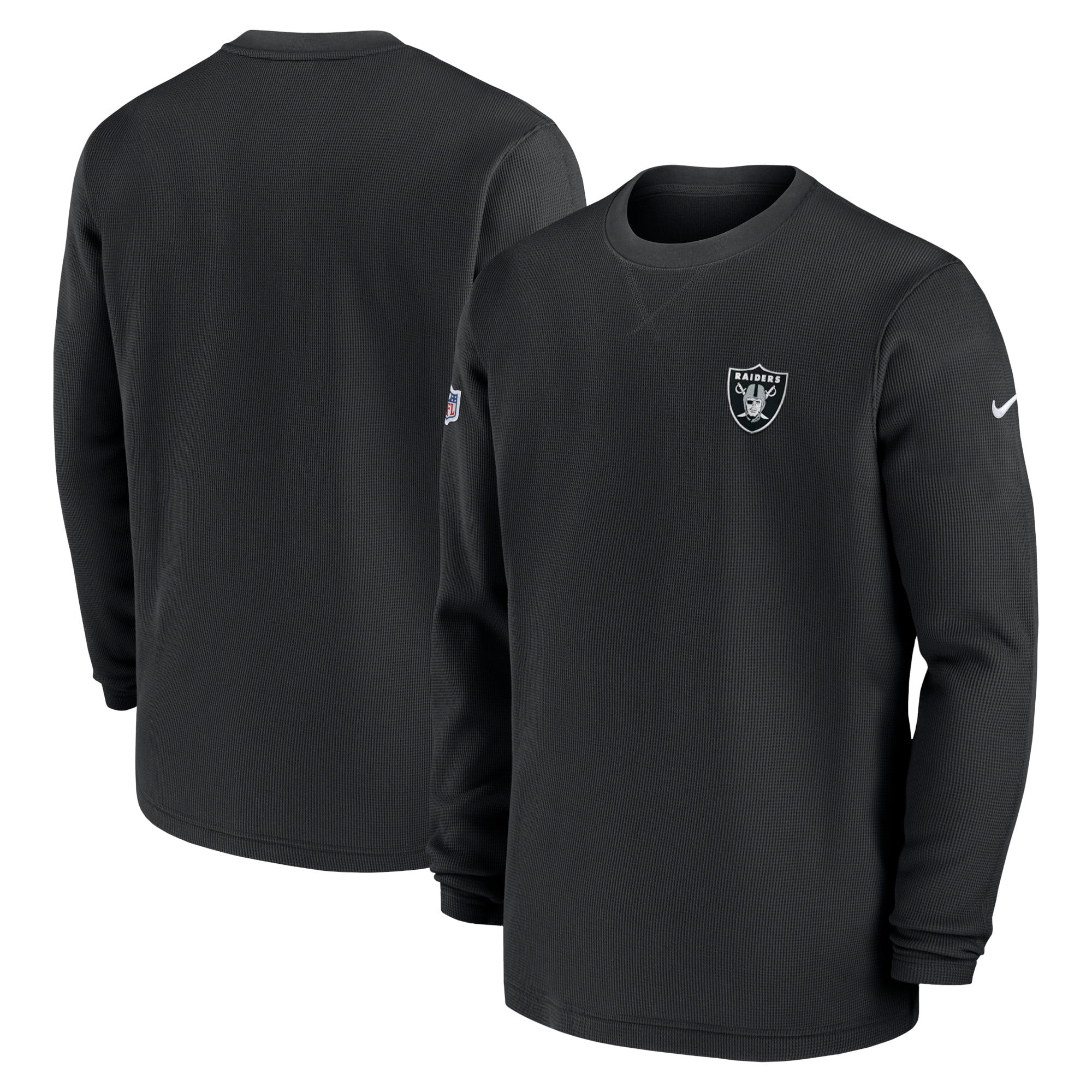 BLACKBIRD ／ long sleeve football Men's Nike Black New York Jets 2024 Sideline Coaches Long