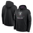 thumbnail image 1 of Men's Nike Black Las Vegas Raiders 2024 NFL Crucial Catch Club Pullover Hoodie, 1 of 3