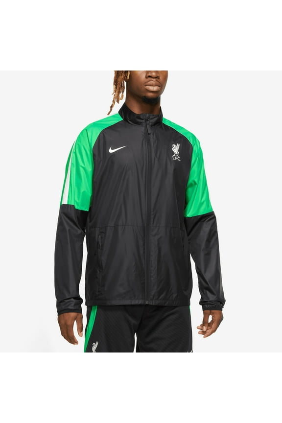 Men's Nike Black Liverpool Academy AWF Raglan Full-Zip Jacket