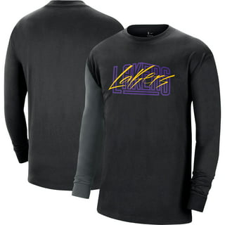 LeBron James Los Angeles Lakers Nike Time Warp Long Sleeve T-Shirt