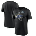 thumbnail image 1 of Men's Nike Black Los Angeles Rams Super Bowl LVI Champions Hometown T-Shirt, 1 of 3