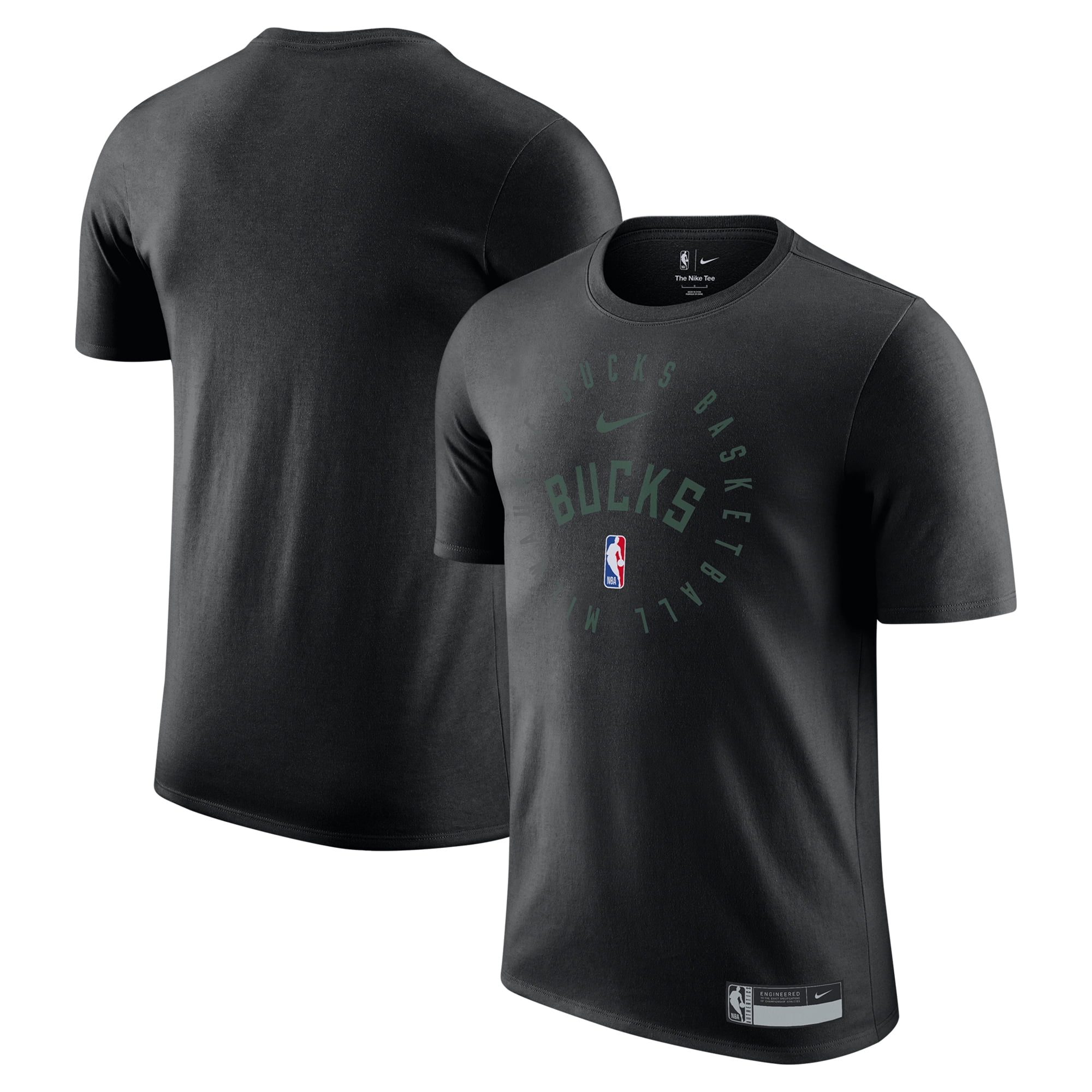 milwaukee bucks nike t shirt