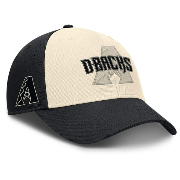 Men's Nike Black/Natural Arizona Diamondbacks Statement Club Performance Adjustable Hat
