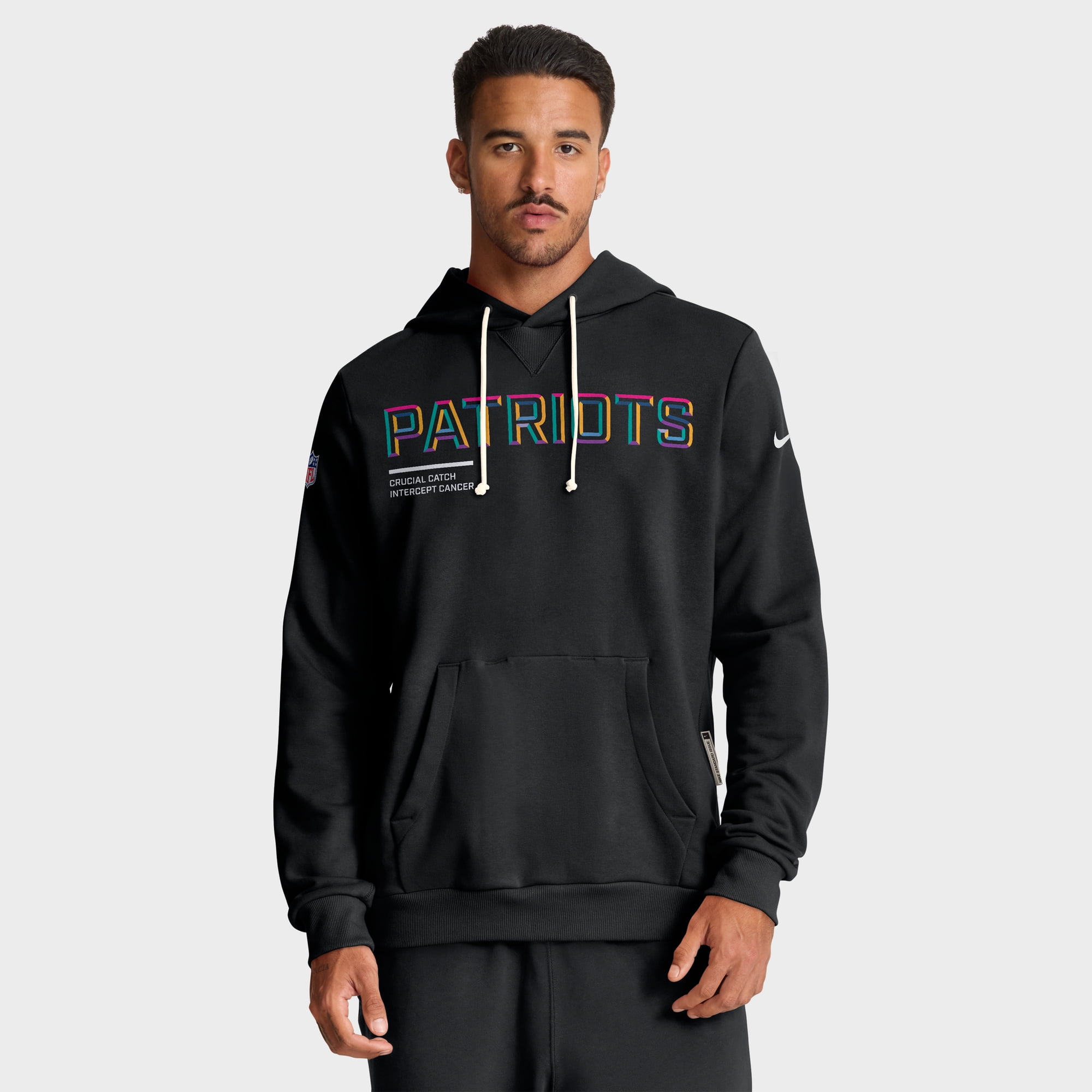 Men's Nike Black New England Patriots 2025 NFL Crucial Catch