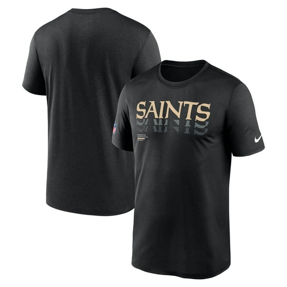 Men's Nike Black New Orleans Saints Sideline Legend Dri-FIT T-Shirt