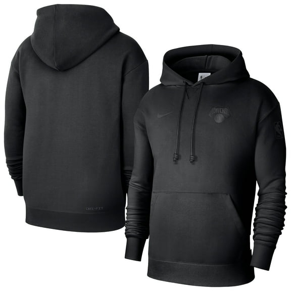 Men's Nike Black New York Knicks Authentic Travel Standard Issue Dri-Fit Hoodie